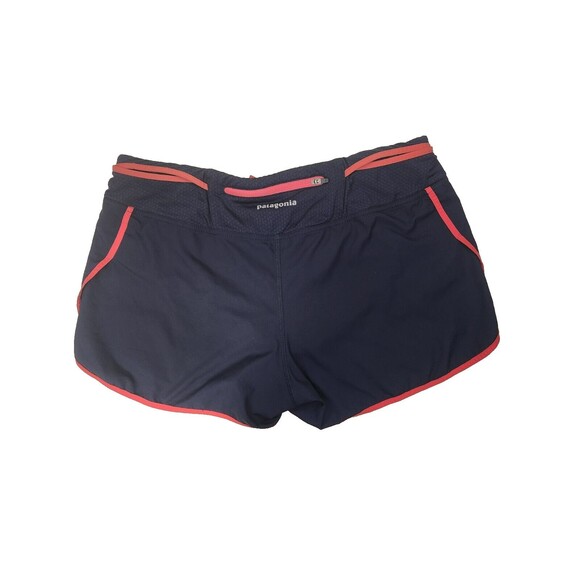 Patagonia Women’s Running Shorts M – Blue & Red, Pre-Owned - Picture 3 of 8